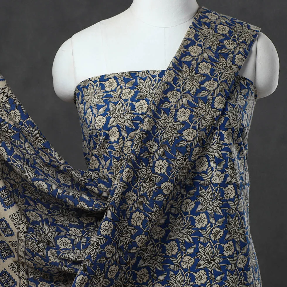 3pc Kalamkari Print Cotton Dress Material 02