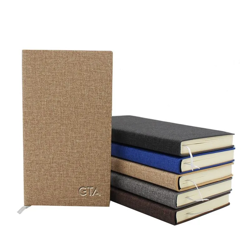 A6 Notebook with Textured Cover