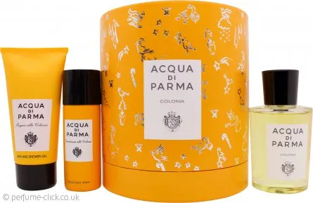 Acqua di Parma Colonia Gift Set 100ml EDC   75ml Shower Gel   50ml Deodorant Spray