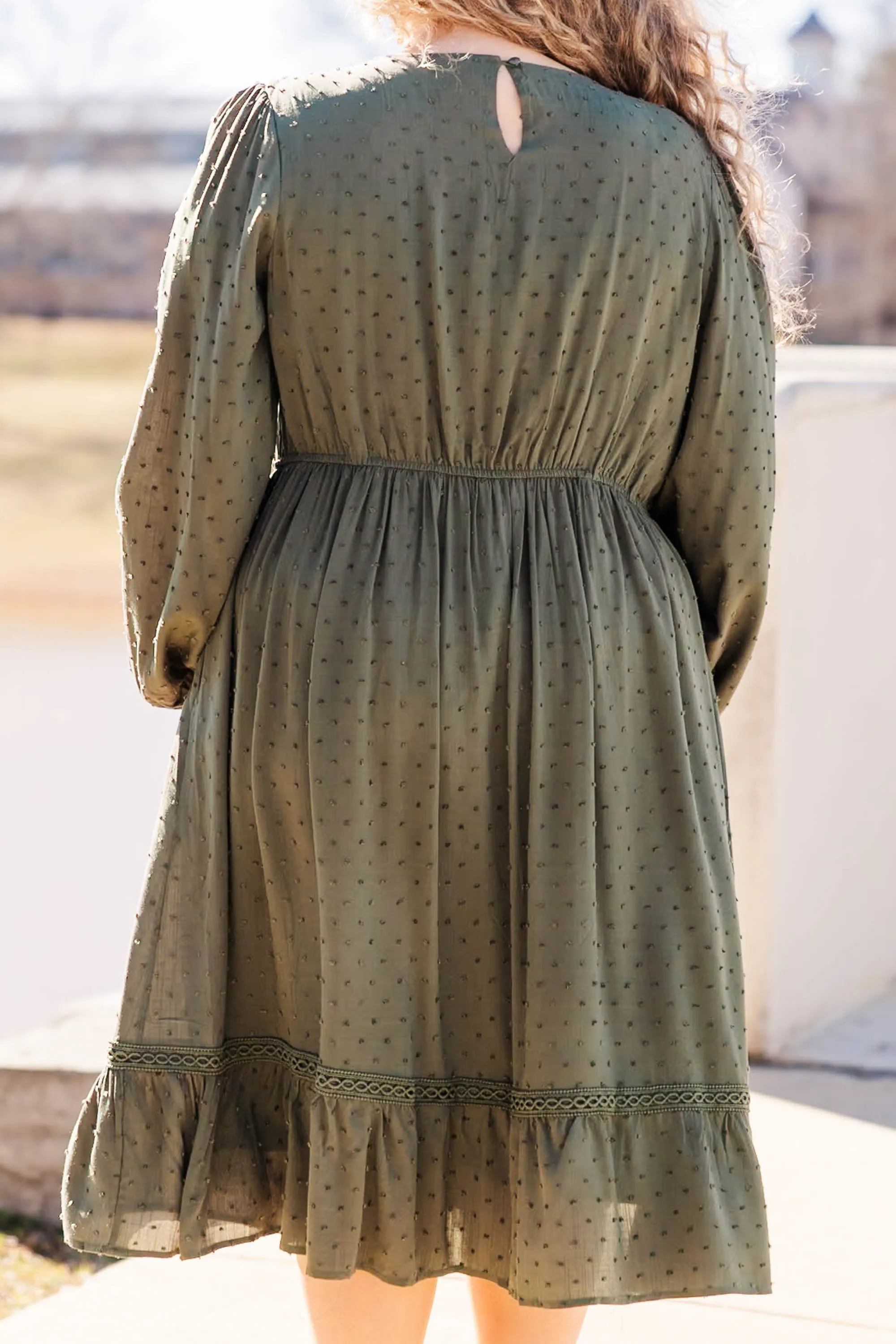 Acts Of Kindness Dress, Olive