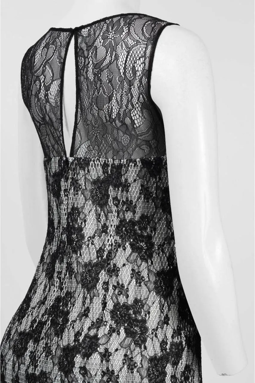 Adrianna Papell - Sleeveless Lace Cocktail Dress 41929320