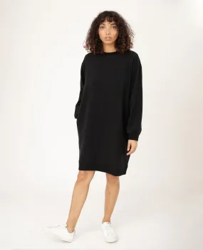 Agatha Organic Cotton Dress In Black