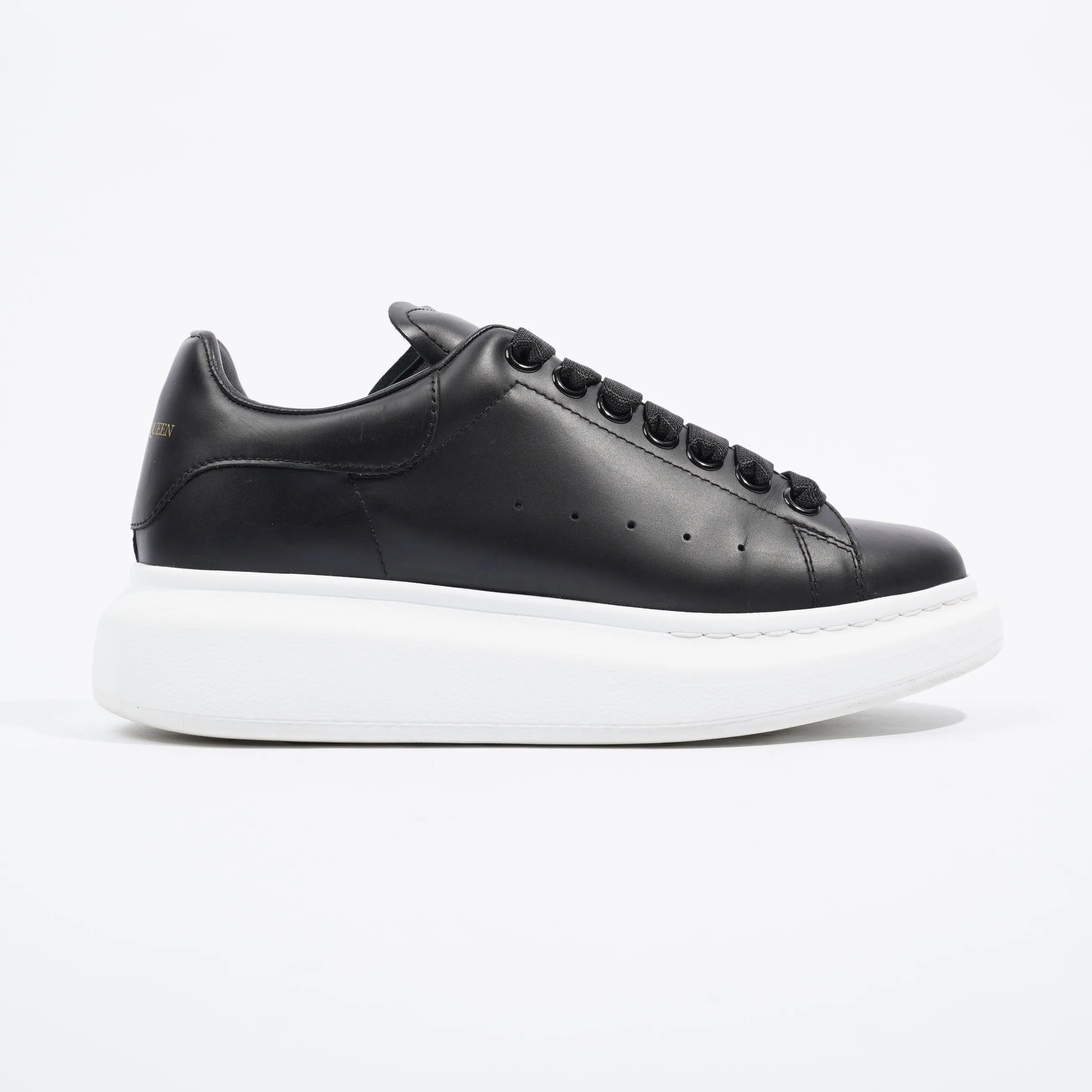 Alexander McQueen Oversized Sneaker Black Leather EU 37 / UK 4