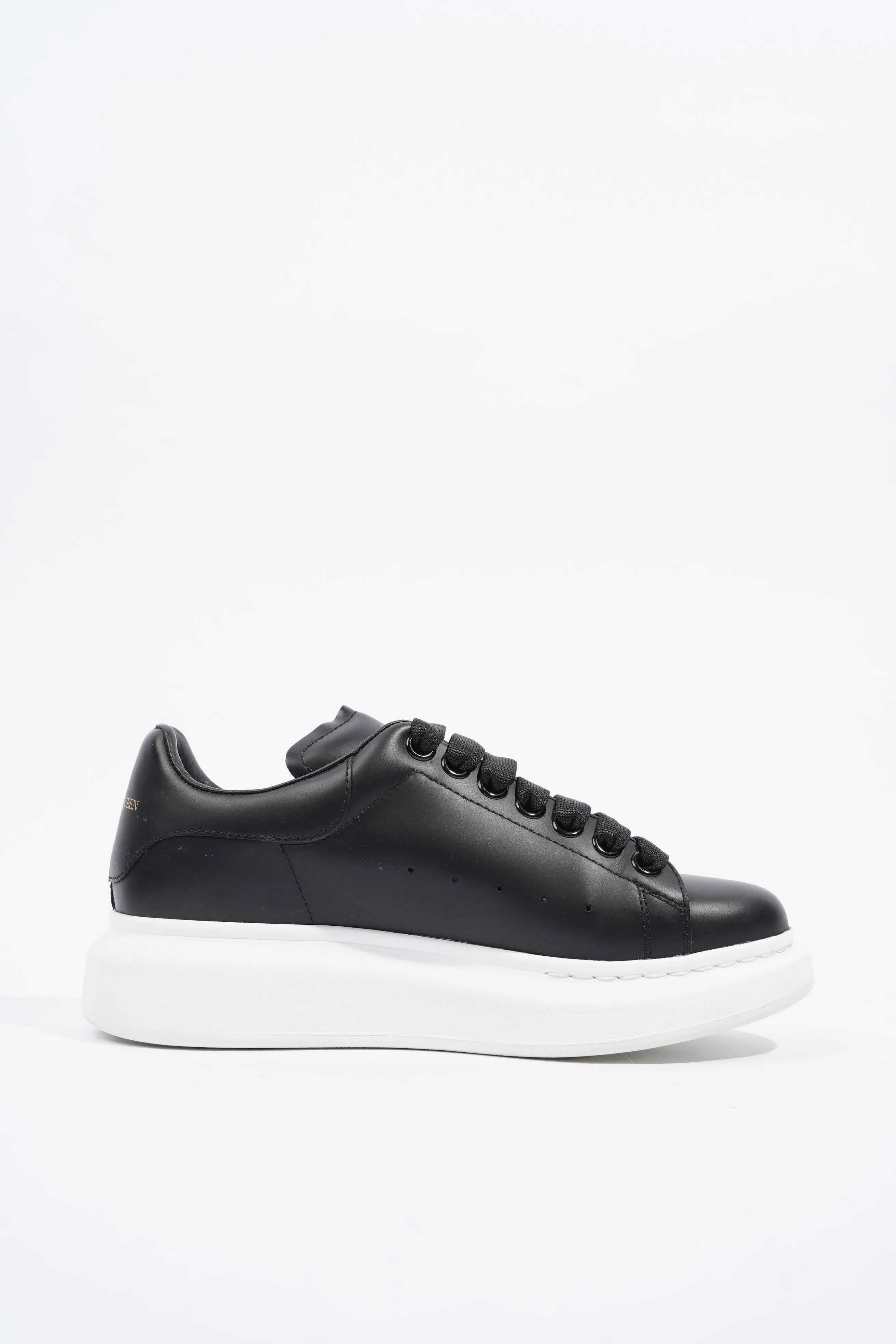 Alexander McQueen Oversized Sneaker Black Leather EU 37 / UK 4