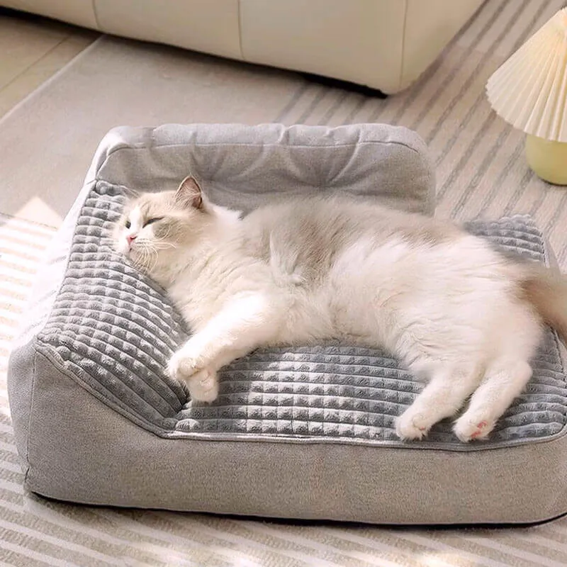 All Seasons Thickened Large Washable Cat & Dog Pillow Bed