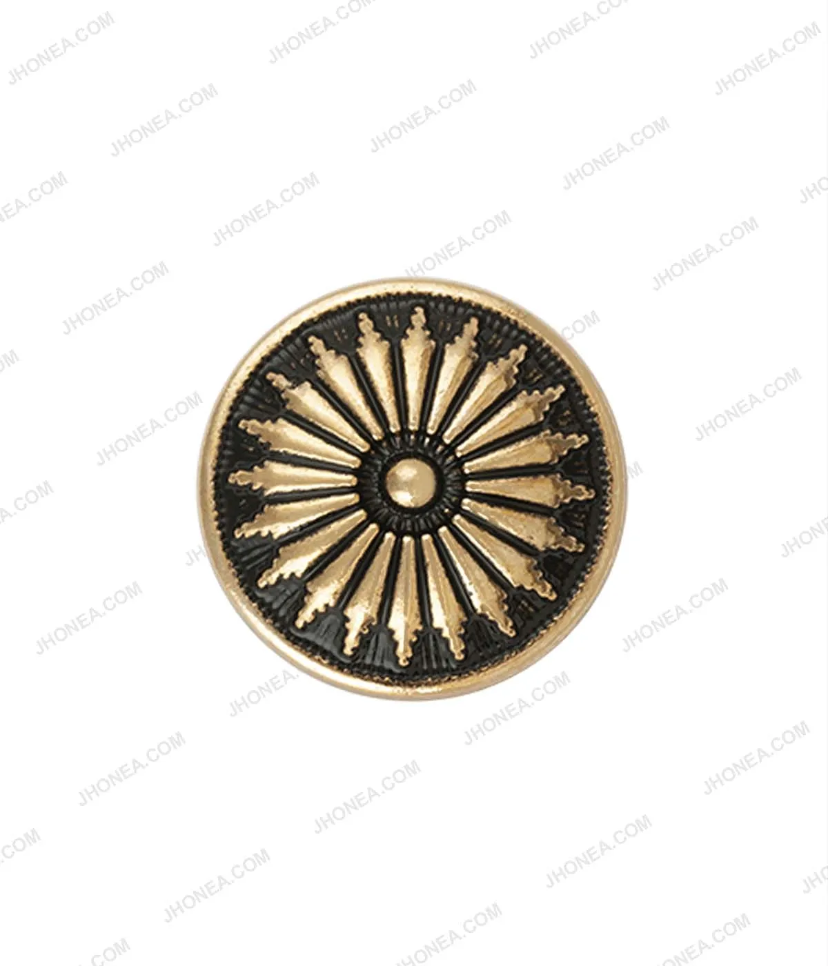 Antique Brass & Antique Gold Chakra Design Ethnic Buttons