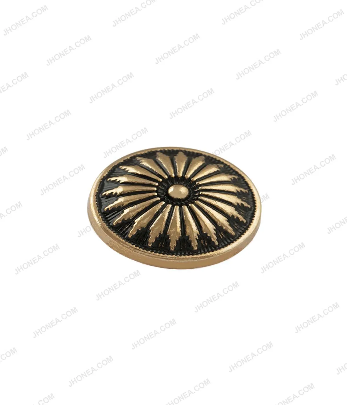 Antique Brass & Antique Gold Chakra Design Ethnic Buttons