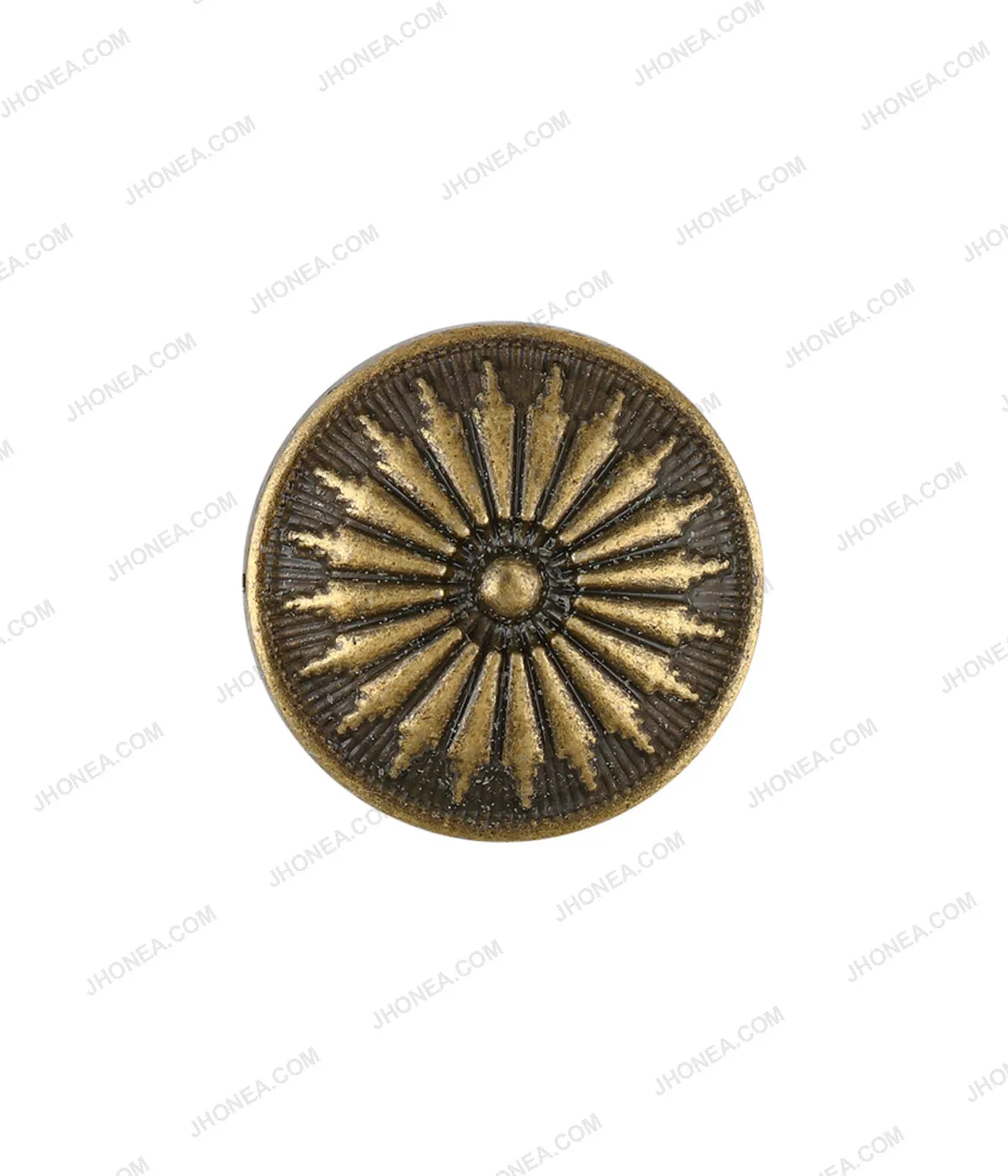 Antique Brass & Antique Gold Chakra Design Ethnic Buttons