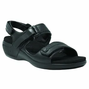 Aravon POWER COMFORT SANDALS KATY BLACK