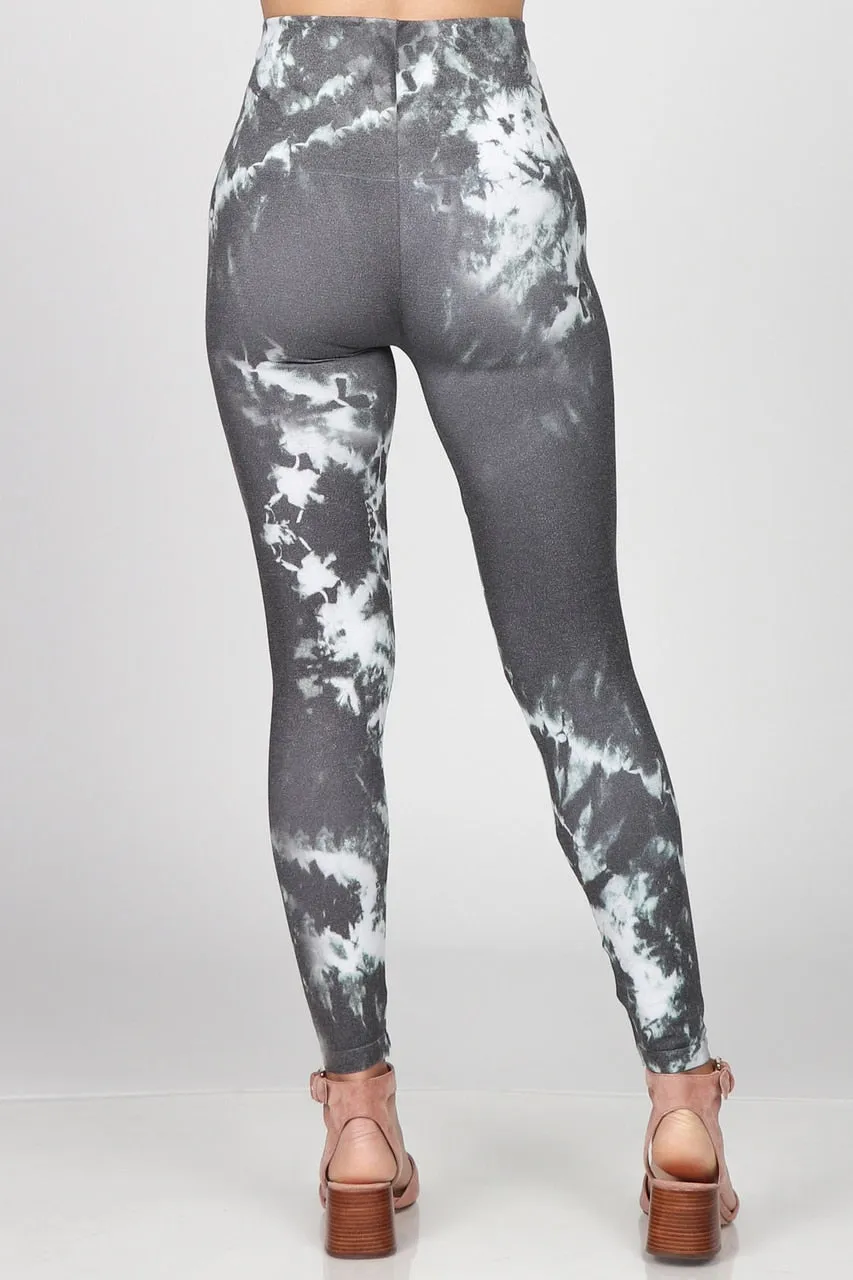 B4292CC High Waist Full Length Legging Smoke