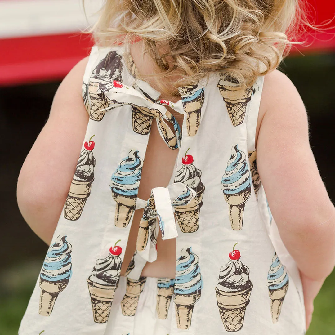 Baby Girls Jaipur Set - Vintage Soft Serve