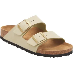 BIRKENSTOCK ARIZONA SOFT FOOTBED NUBUCK ECRU