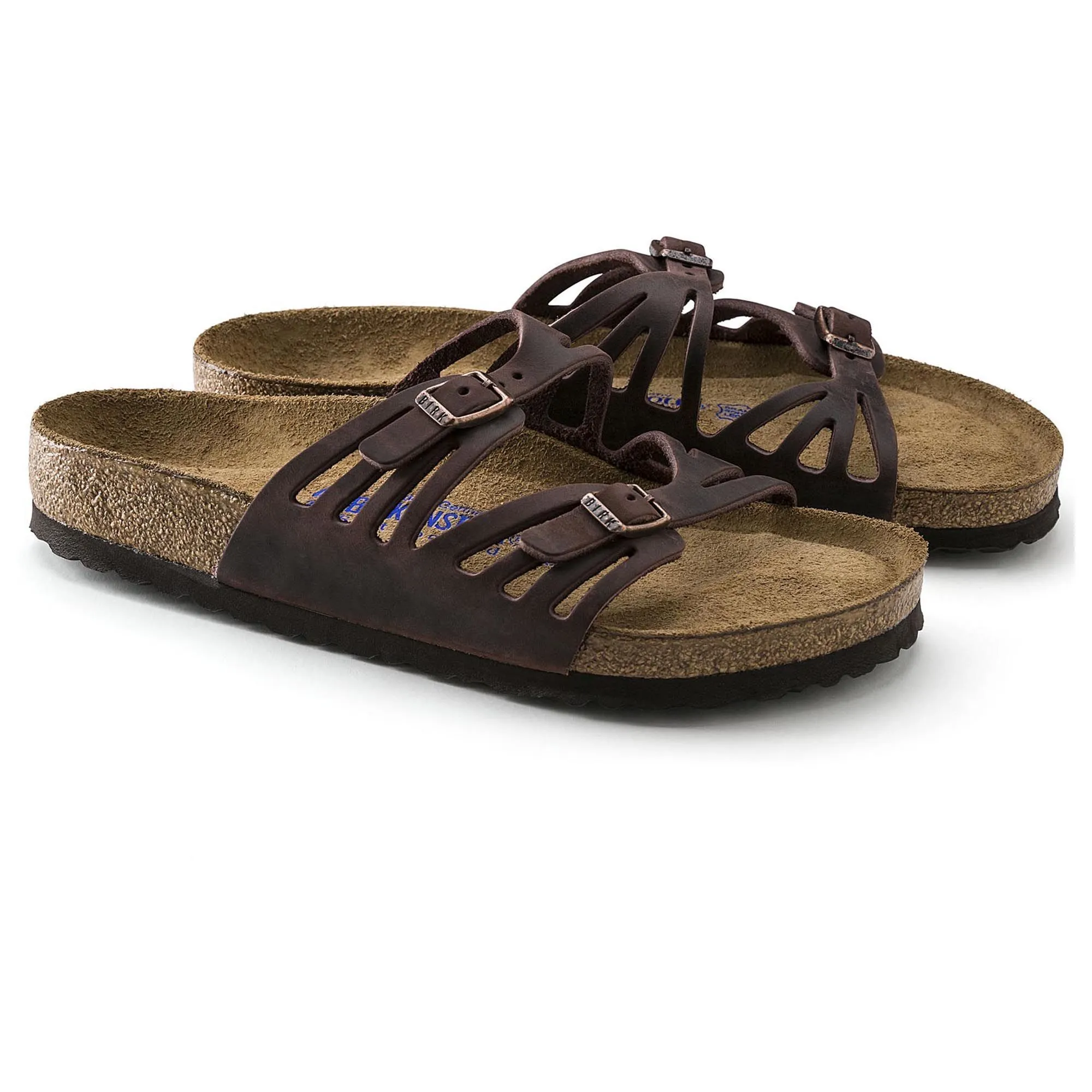 BIRKENSTOCK GRANADA SOFT FOOTBED HABANA OILED LEATHER