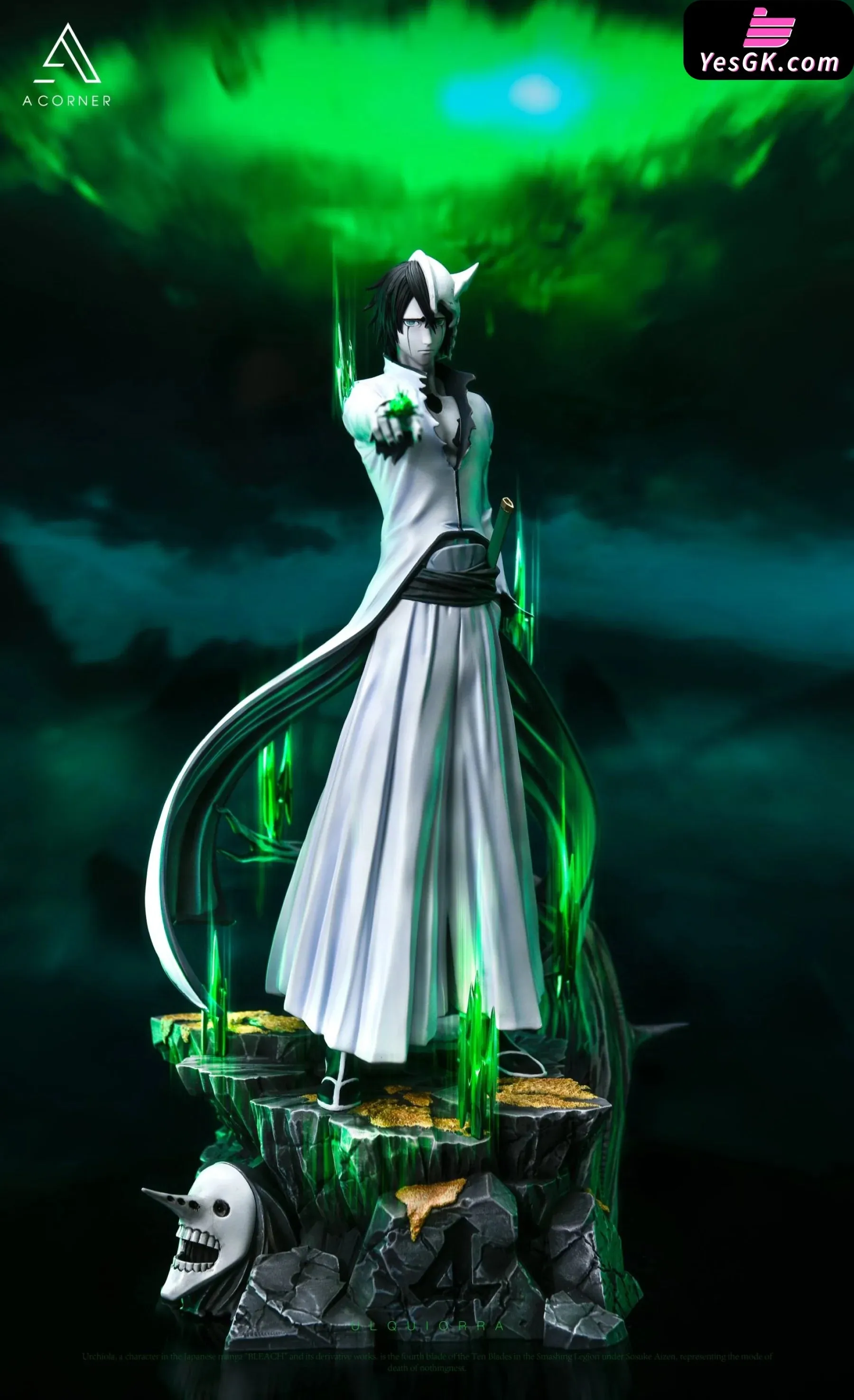 BLEACH Espada 1st No.4 ULQUIORRA CIFER Resin Statue - A CORNER Studio [Pre-Order]