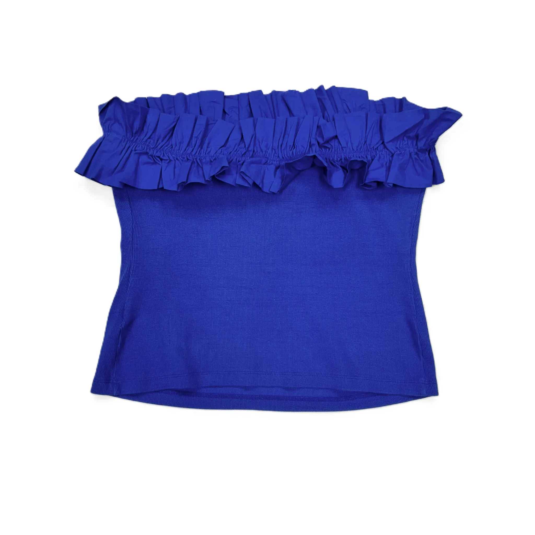 Blue Top Sleeveless By Maeve, Size: Xl