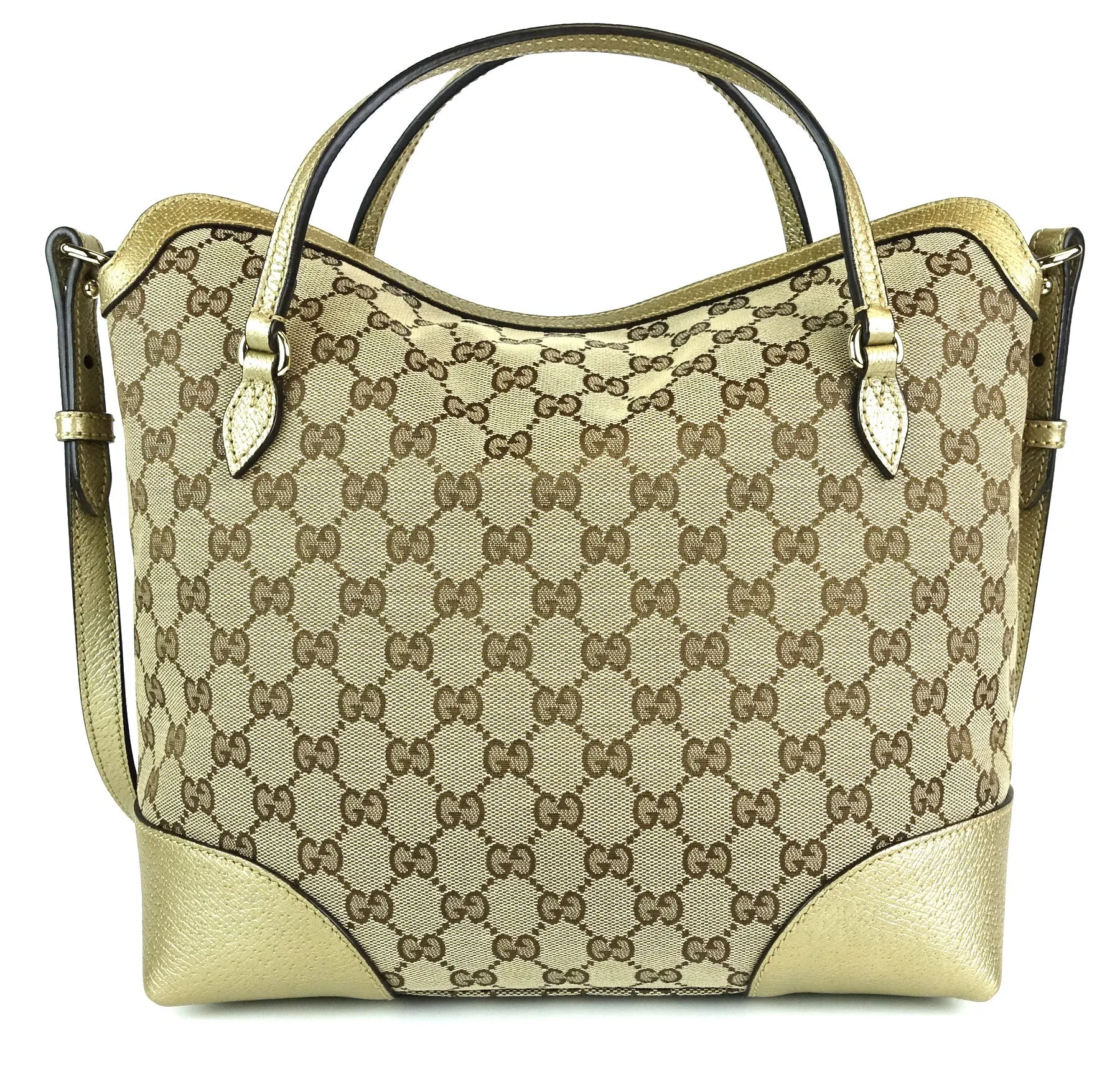 Bree Monogram Canvas Convertible Top Handle Bag