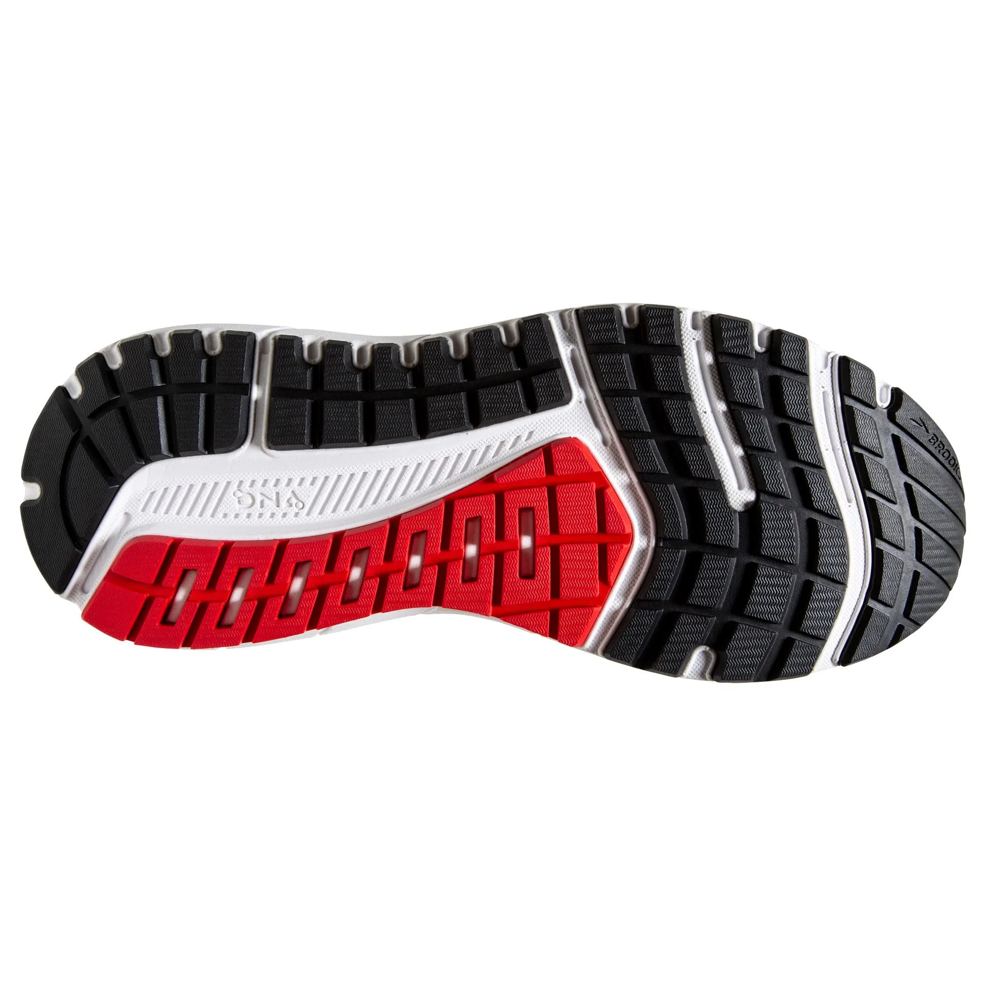 Brooks Beast 20 Blackened Pearl Black Red Men's