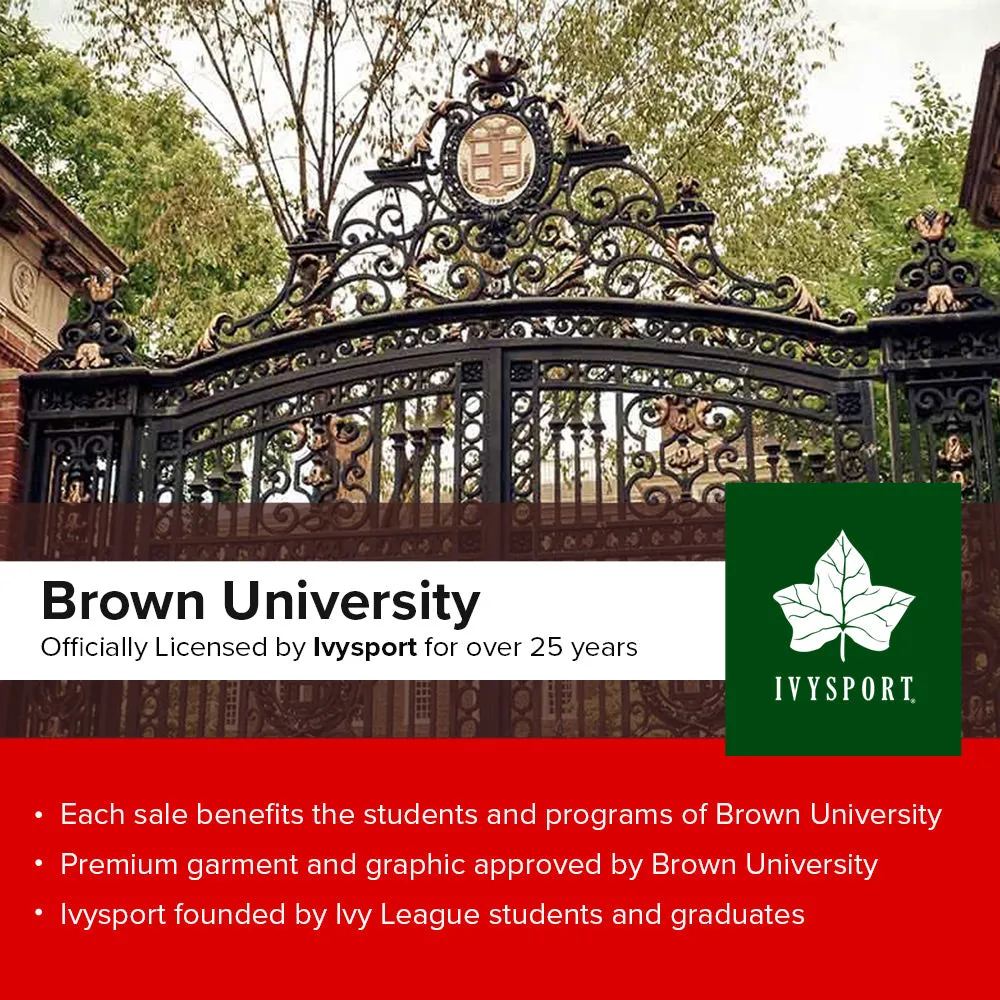 Brown University Essential Hooded Sweatshirt (Brown)