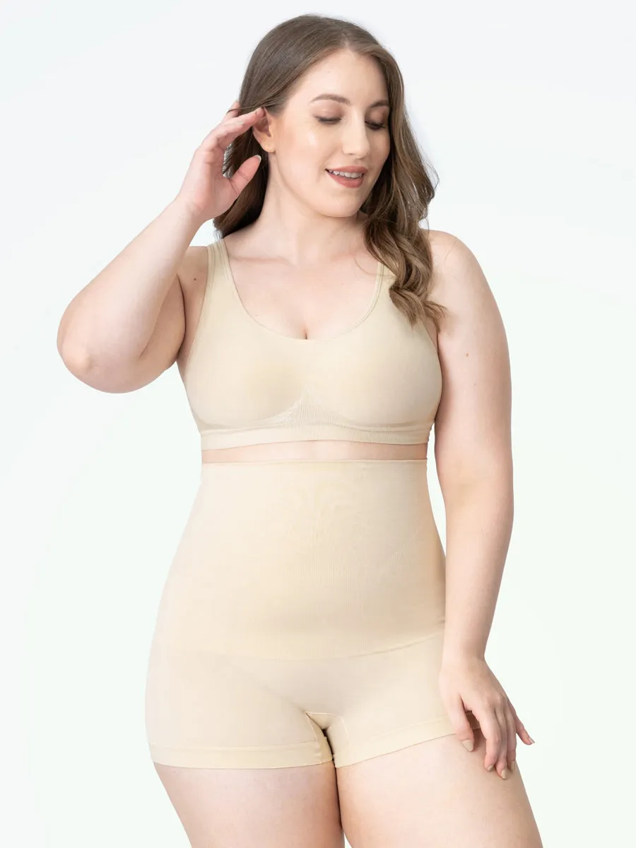 Bundle Shapermint Essentials - 1 High-Waisted Shaper Shorts   1 High-Waisted Shaper Boyshort