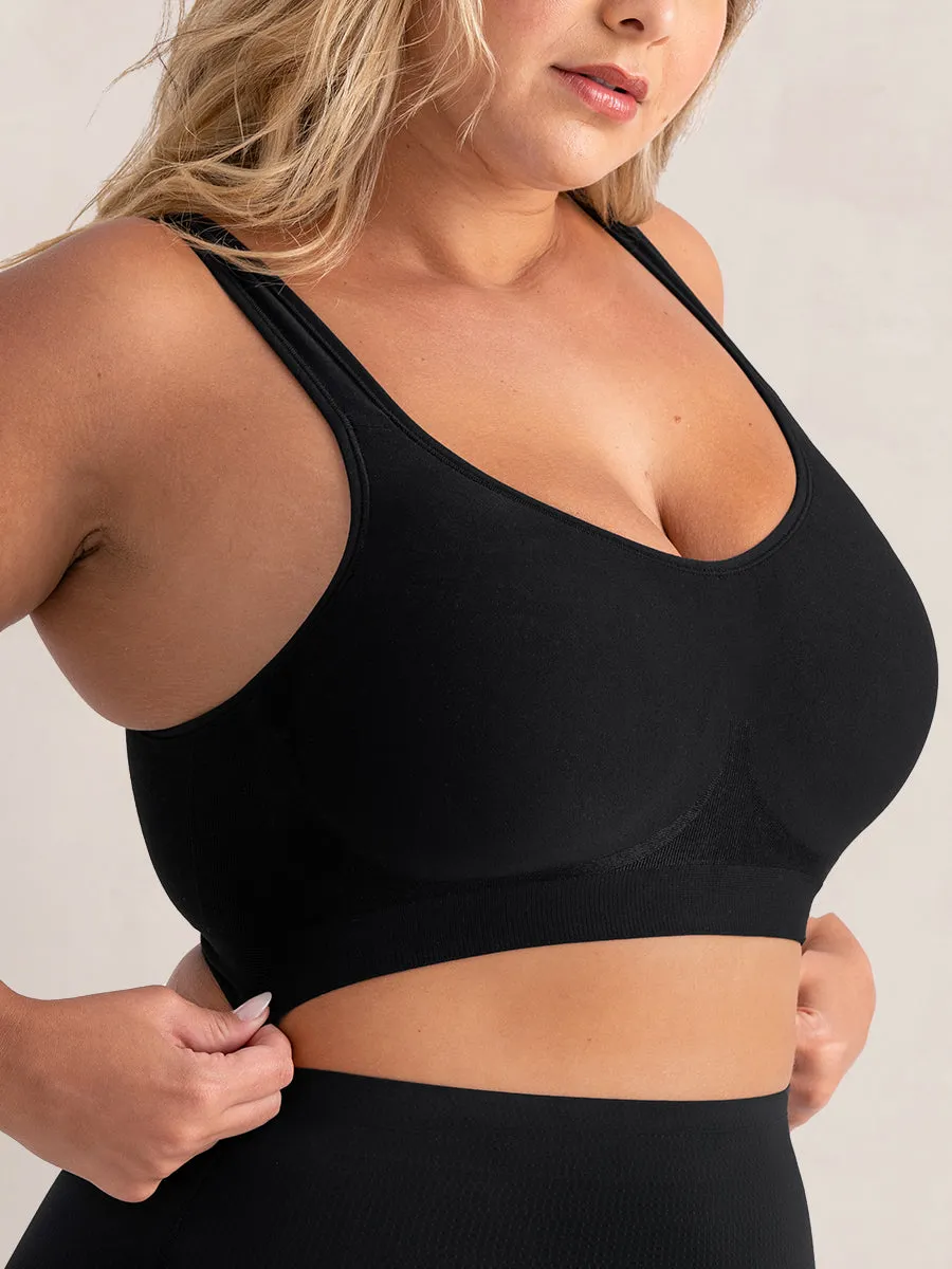 Buy 1, Get 1 FREE: 1 Daily Comfort Bra   1 FREE High-Waisted Shaper Shorts