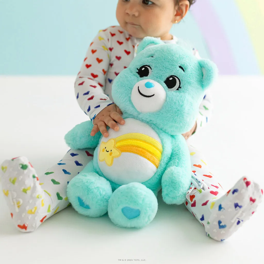 Care Bears™ Rainbow Hearts Footie Ruffled Zippered One Piece