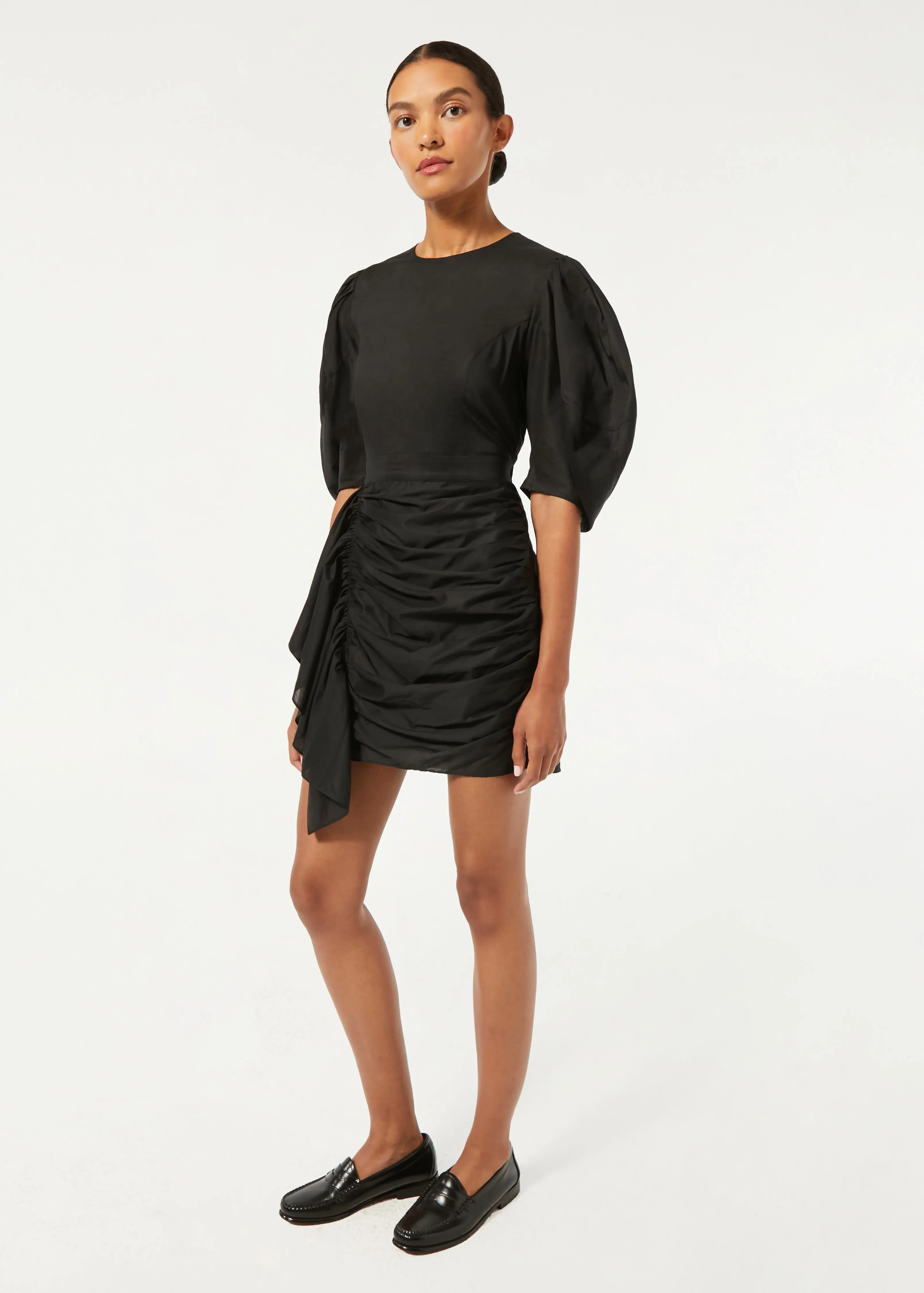 Cotton Pia Dress | Black