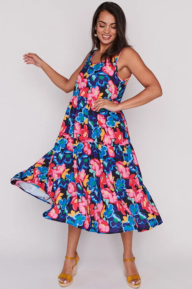 Debbie Perfect Poppies Dress