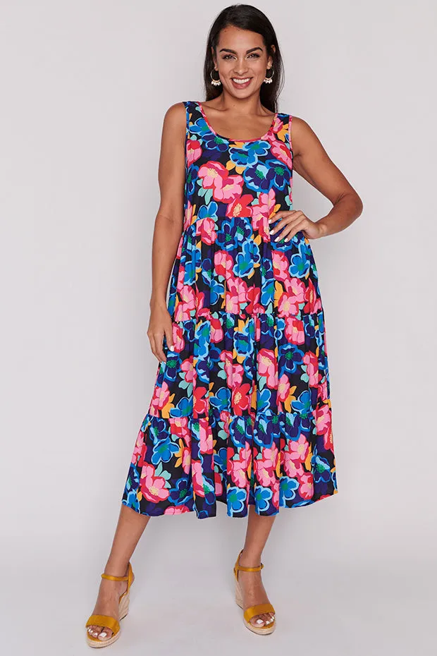 Debbie Perfect Poppies Dress