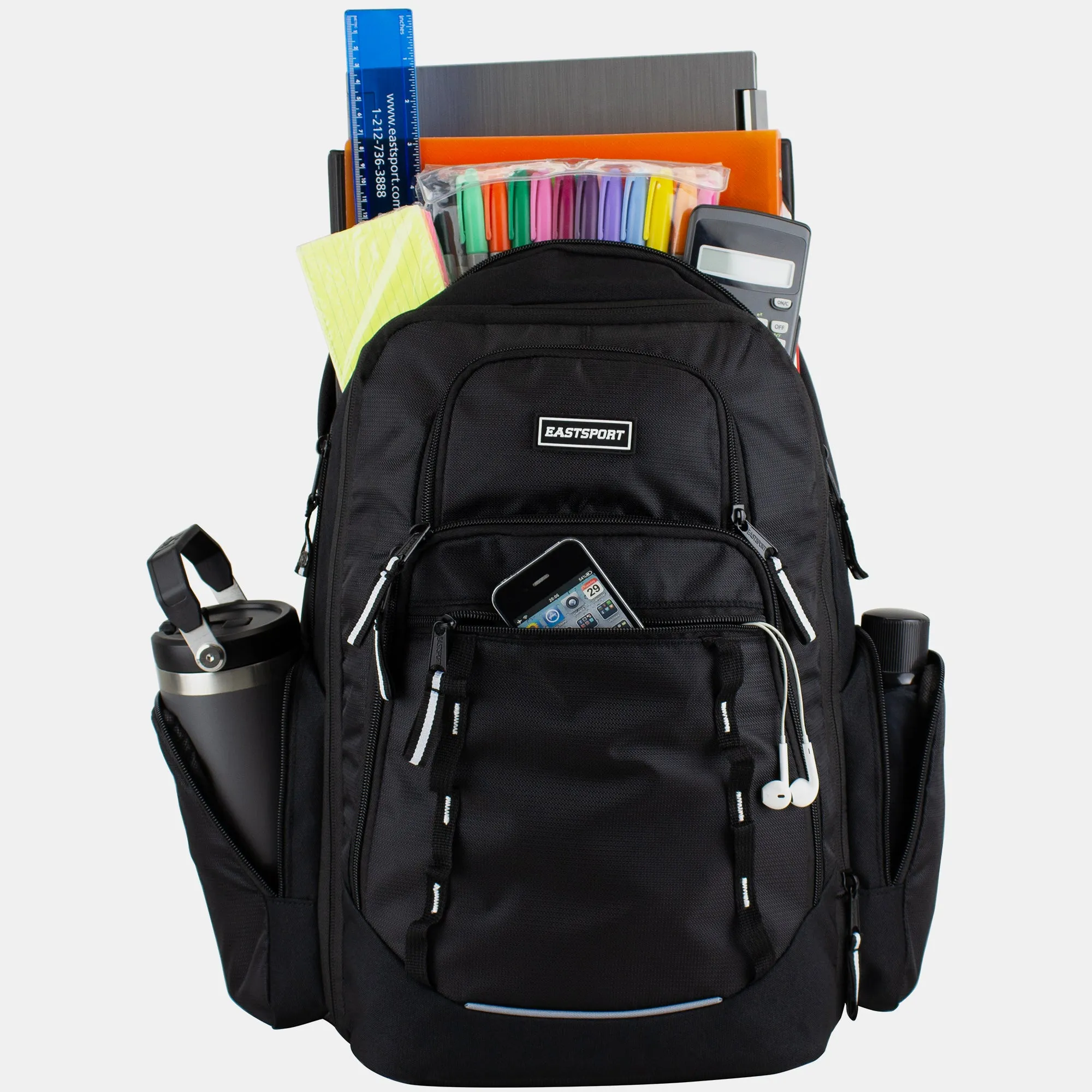 Diamond Expandable Recycled Backpack