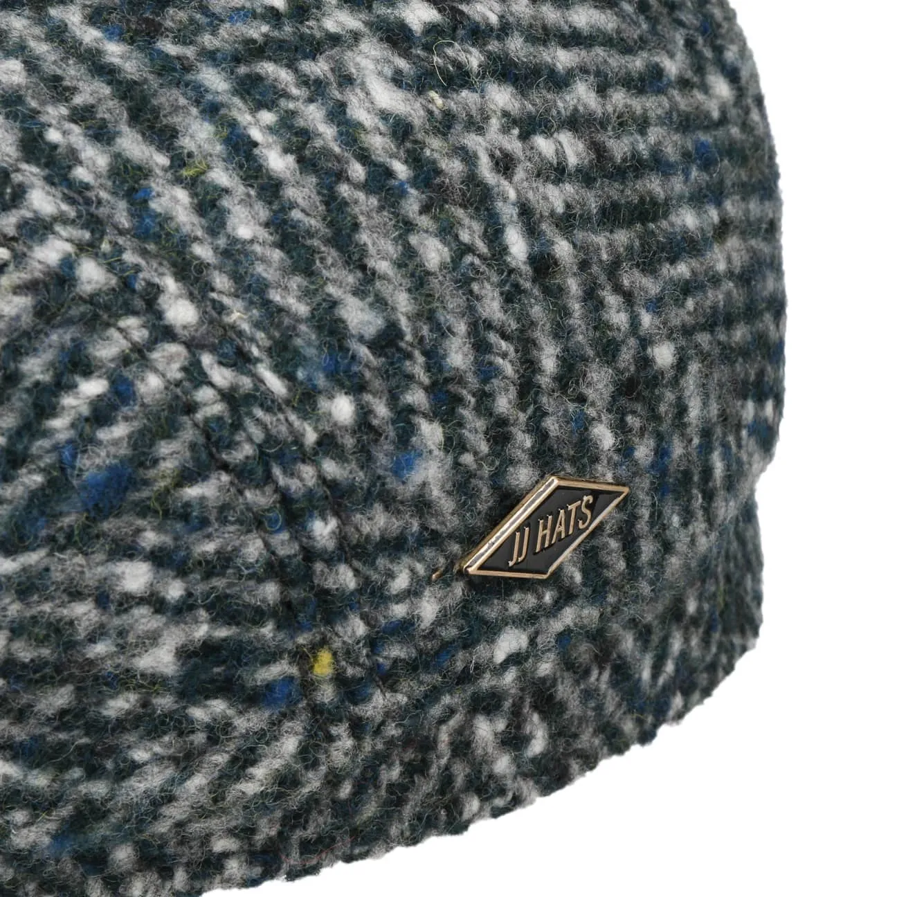 Driver Cap Herringbone Virgin Wool by JJ Hats