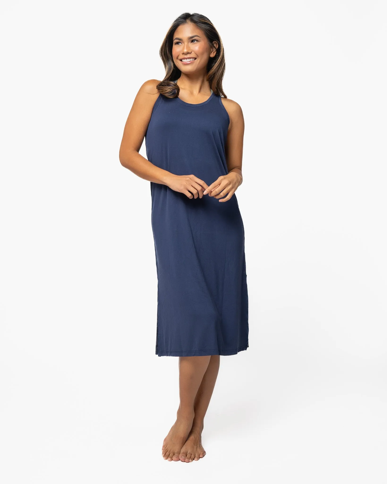 Effortless Dress - Navy