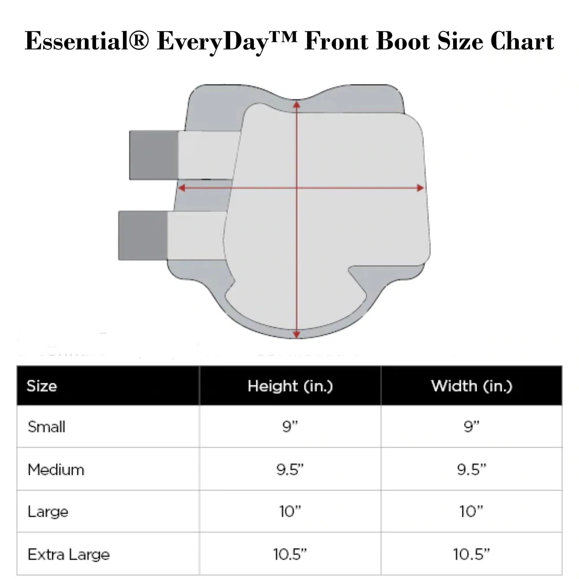 EquiFit Essential EveryDay Front Boot