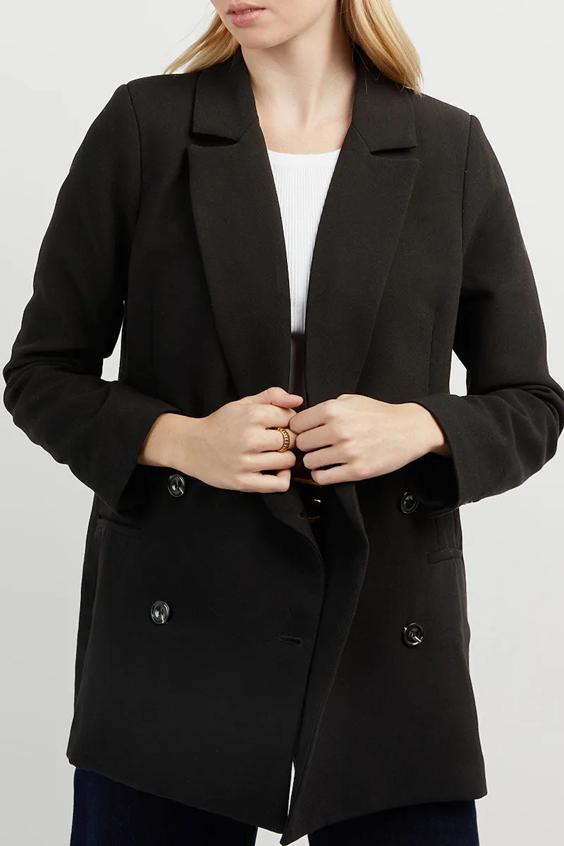 ESSENTIAL BLACK BLAZER