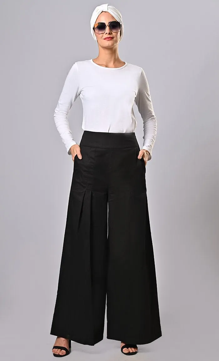 Everyday wear Islamic modest twill pants with pockets