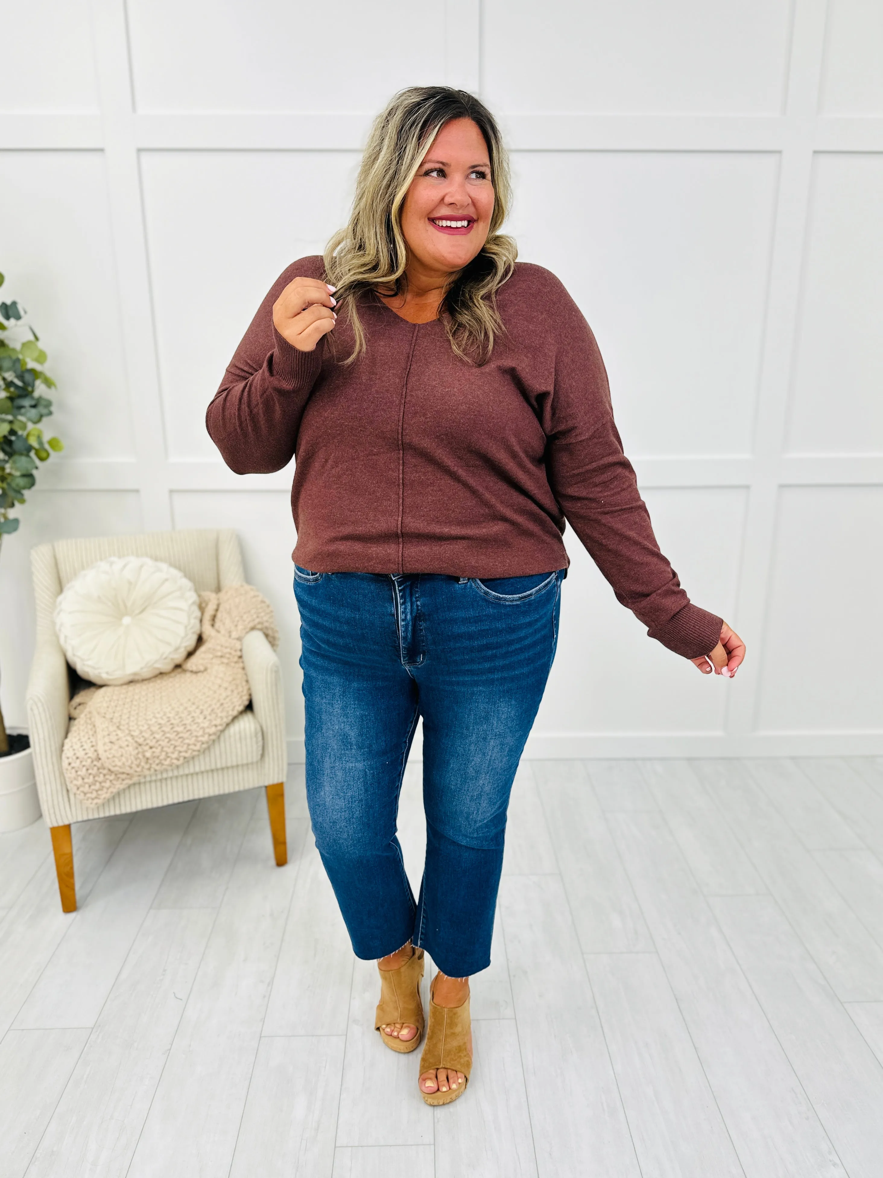 Falling For You Tummy Control Kick Flare Jeans in Regular and Curvy