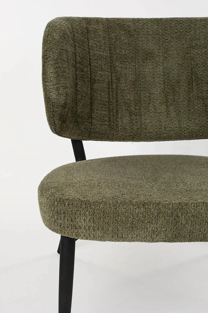 Foxford Leona Lounge Chair - Olive