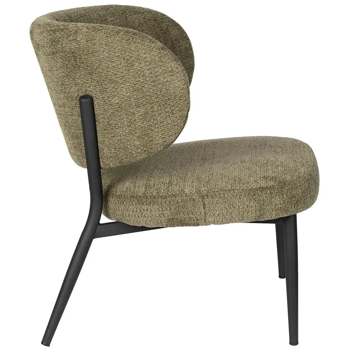 Foxford Leona Lounge Chair - Olive