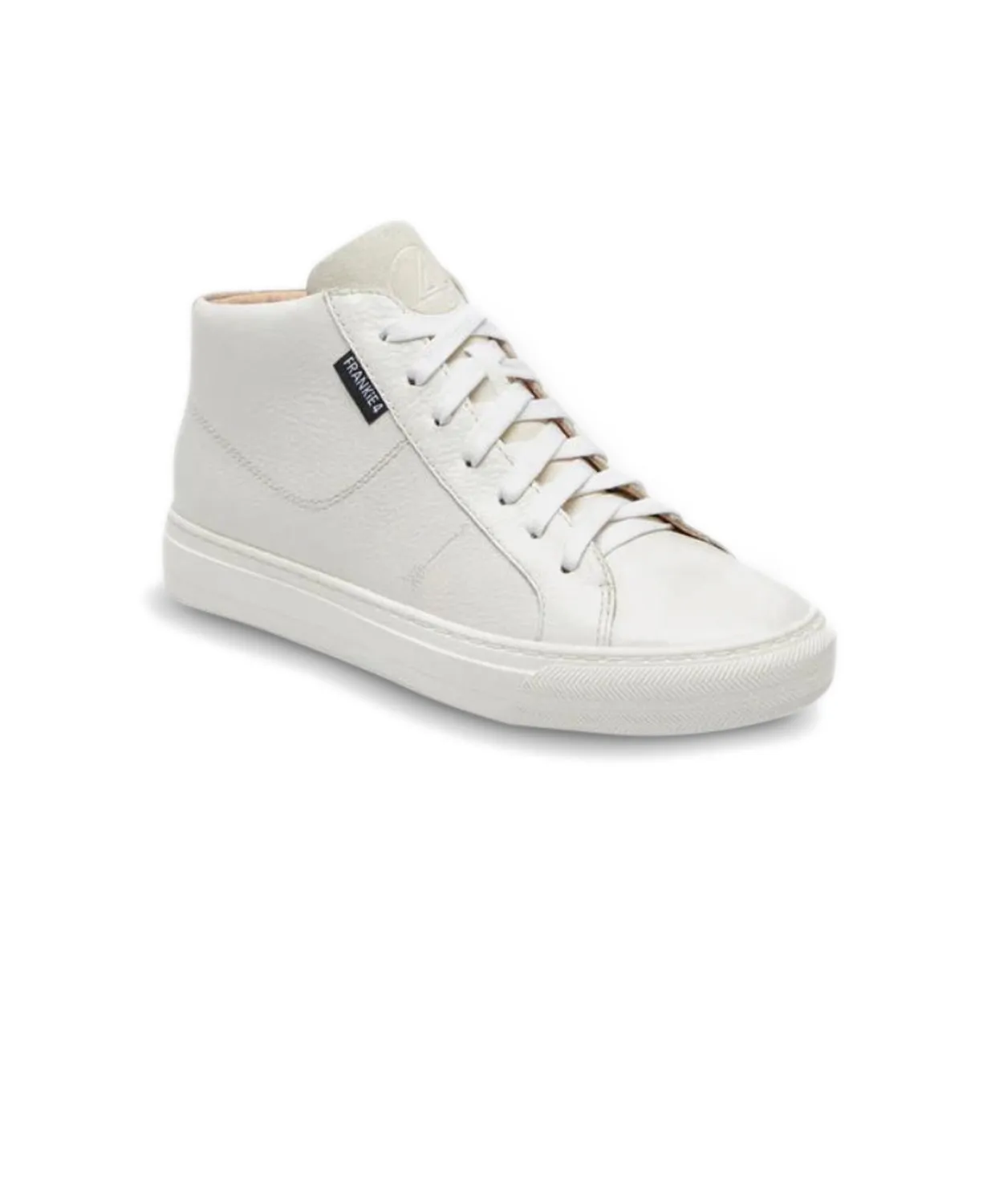 FRANKIE4 Mila White Tumbled Sneakers