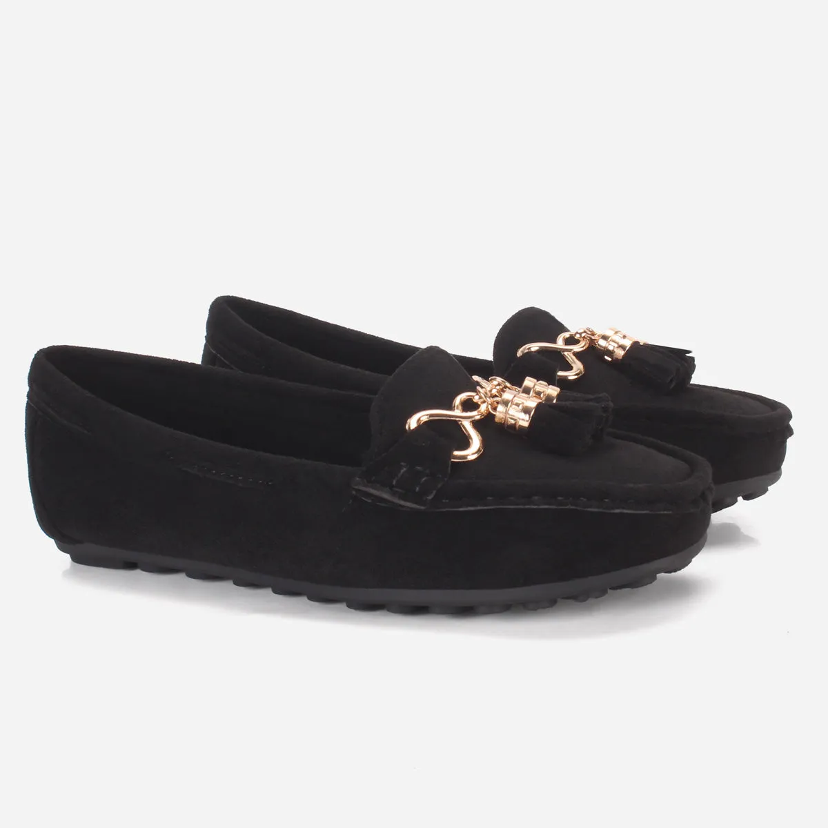 Girls "DOMINI" Bit Detailing Casual Moccasins