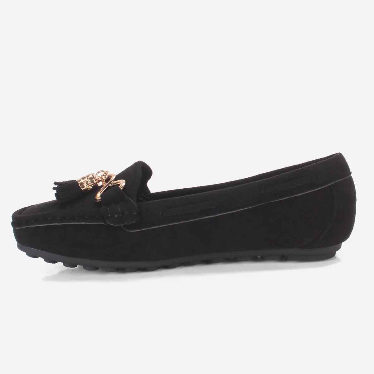 Girls "DOMINI" Bit Detailing Casual Moccasins