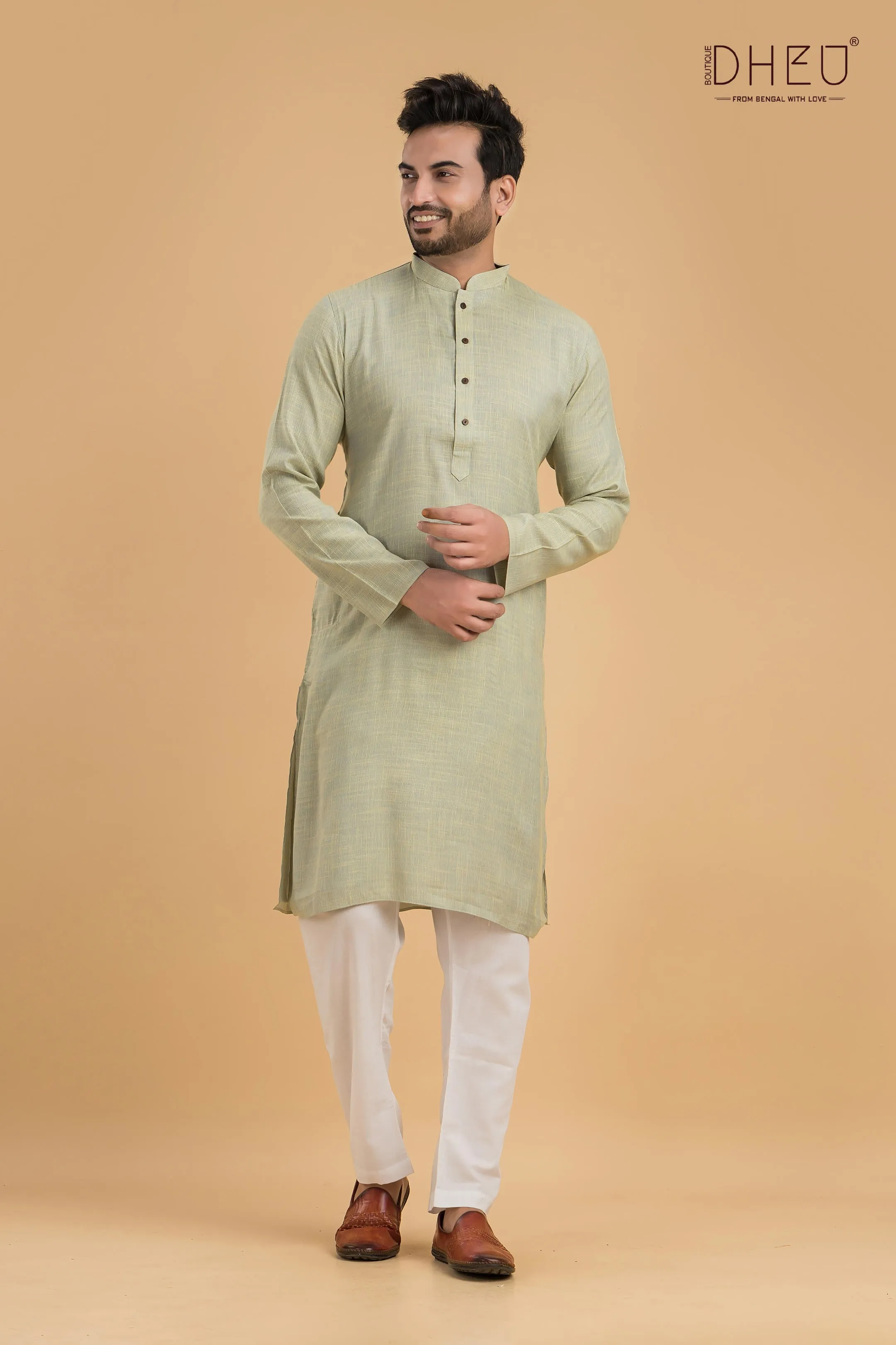 Handloom Pure Cotton Kurta