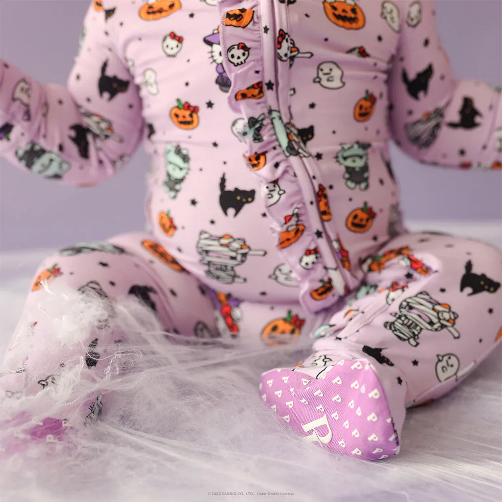 Hello Kitty® Monsters Footie Ruffled Zippered One Piece