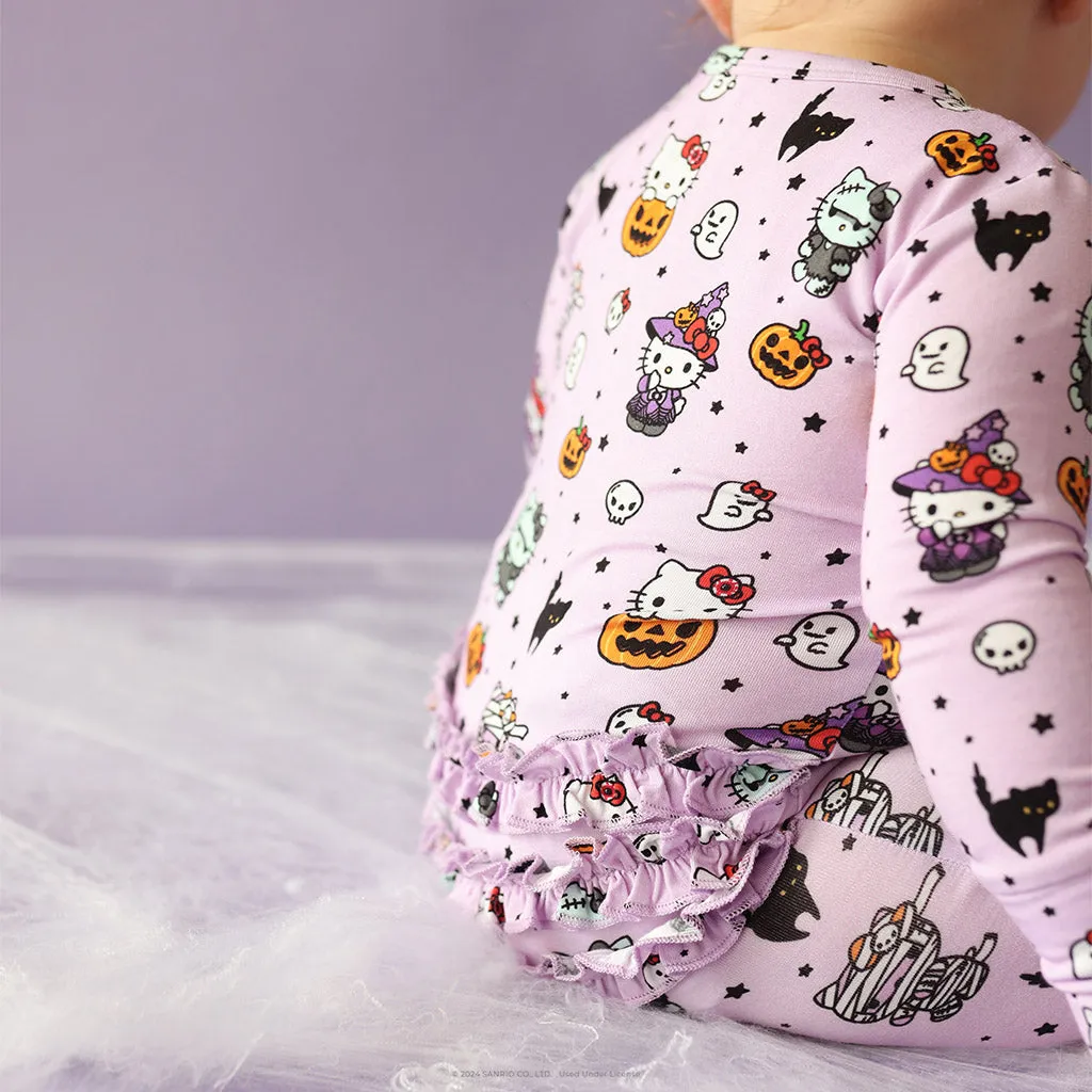 Hello Kitty® Monsters Footie Ruffled Zippered One Piece