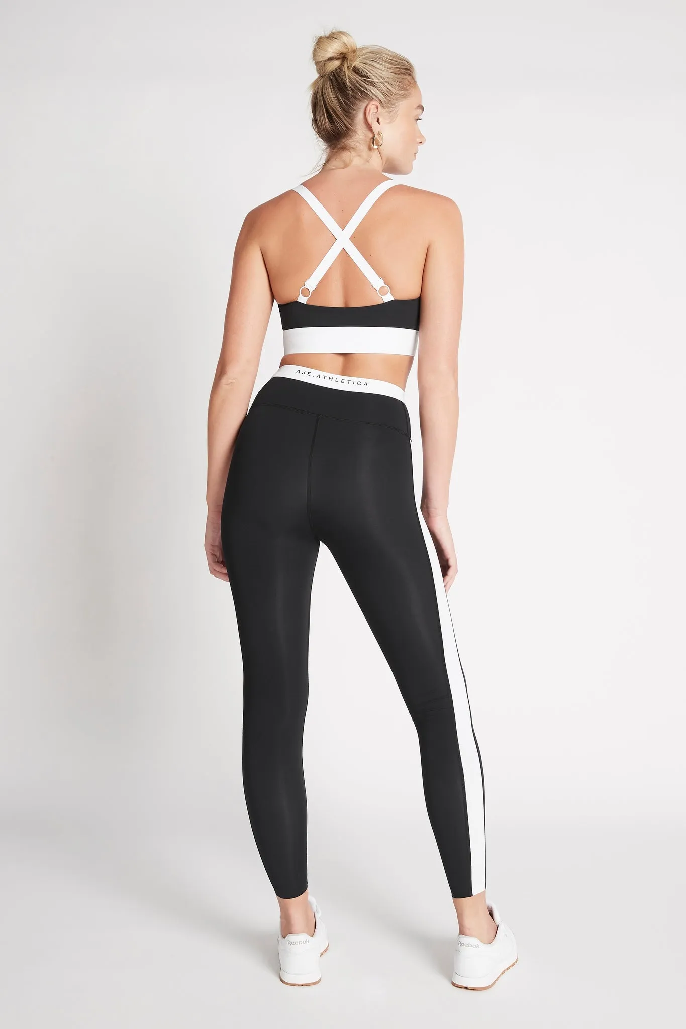 High Rise Contrast Full Length Legging 212