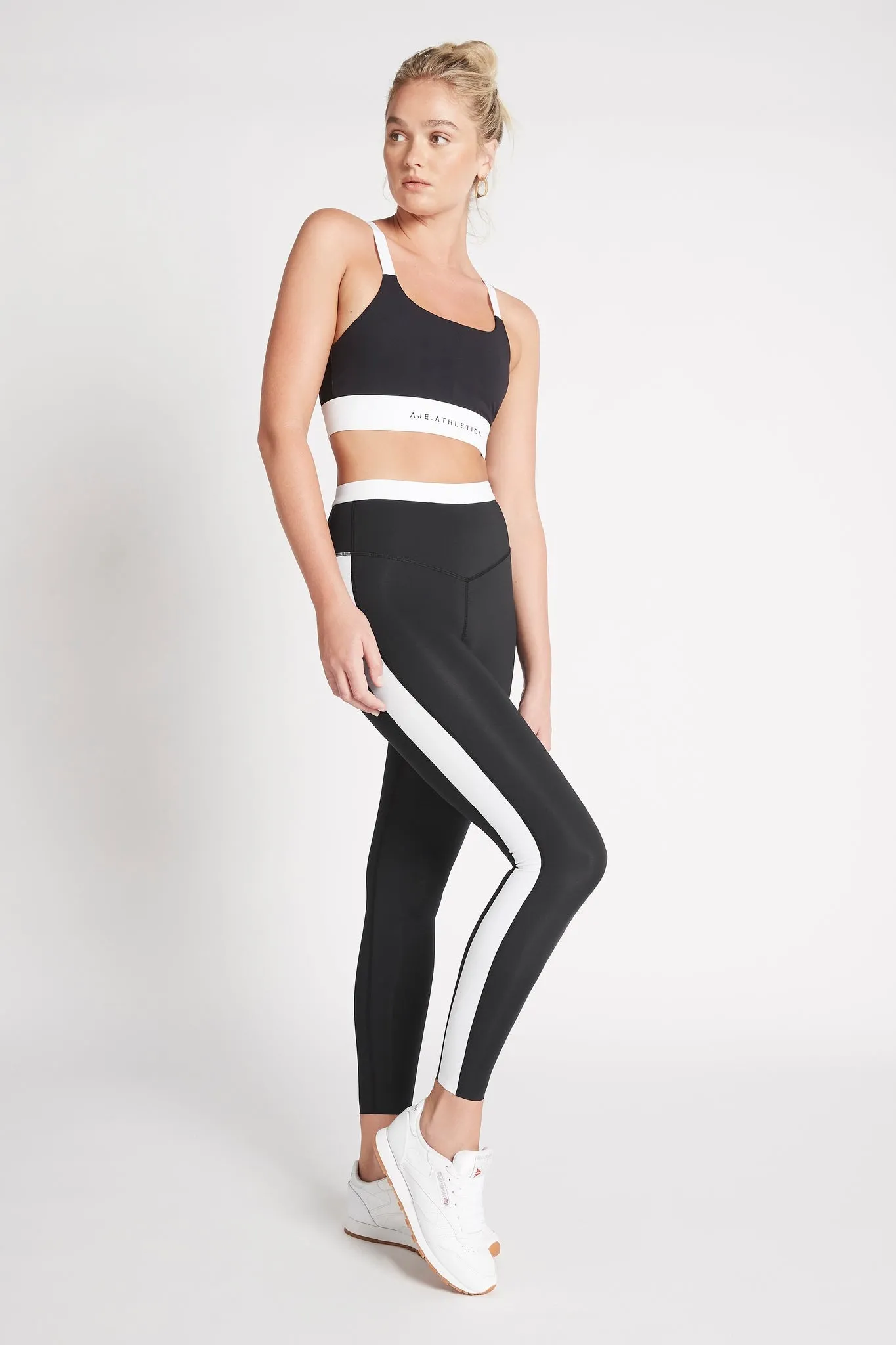 High Rise Contrast Full Length Legging 212