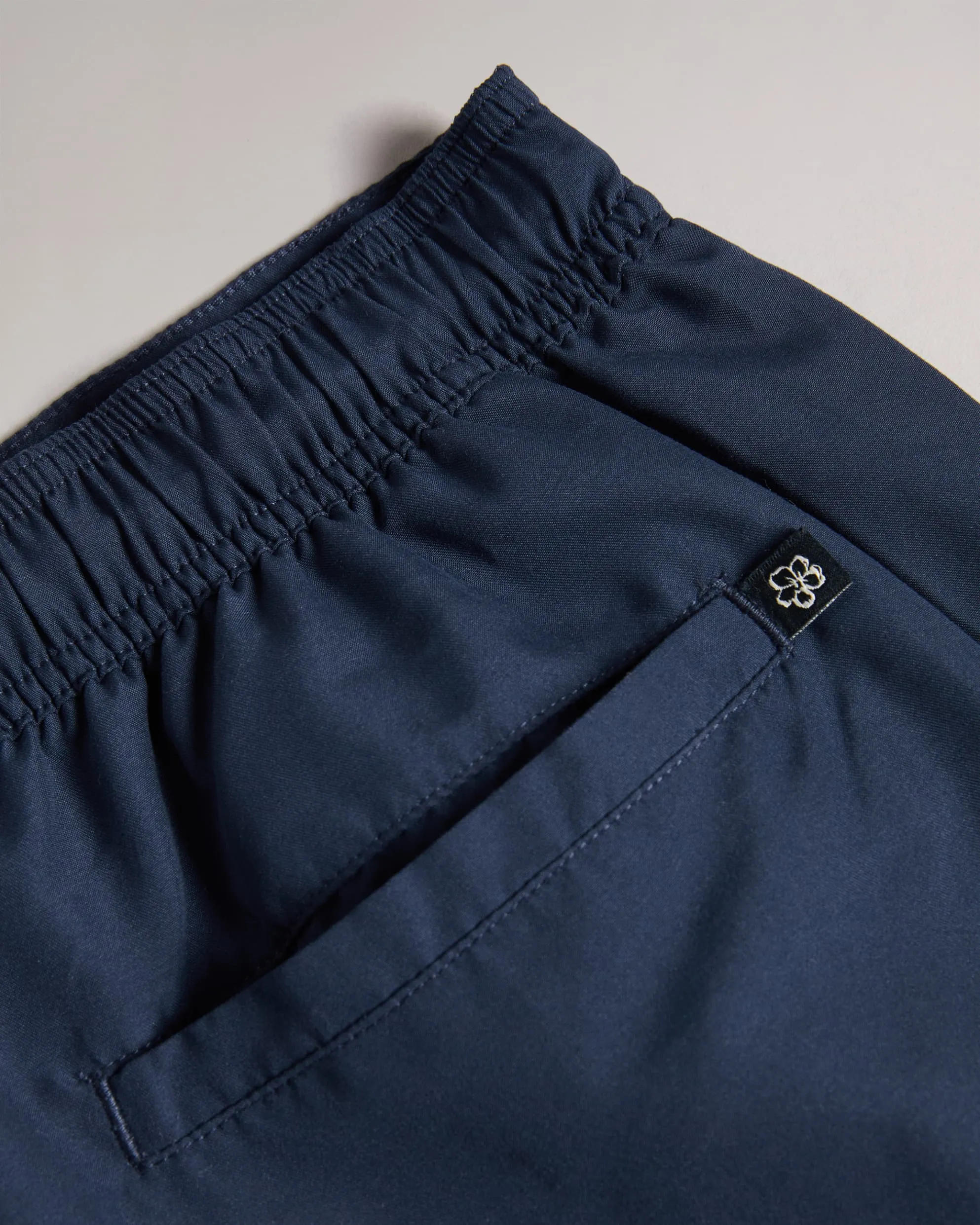 Hiltree Plain SwimShorts Navy