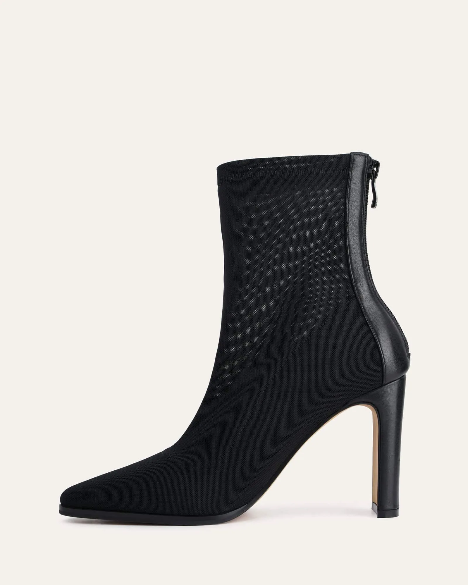 JESSIE HIGH ANKLE BOOTS BLACK