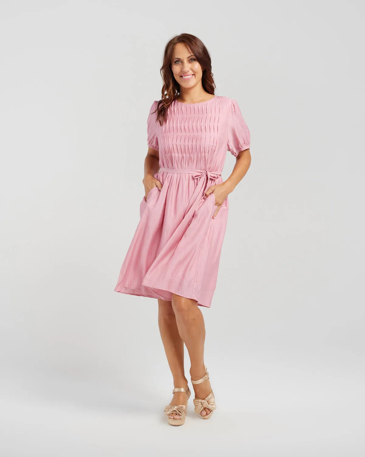 Joanna Dress Pink