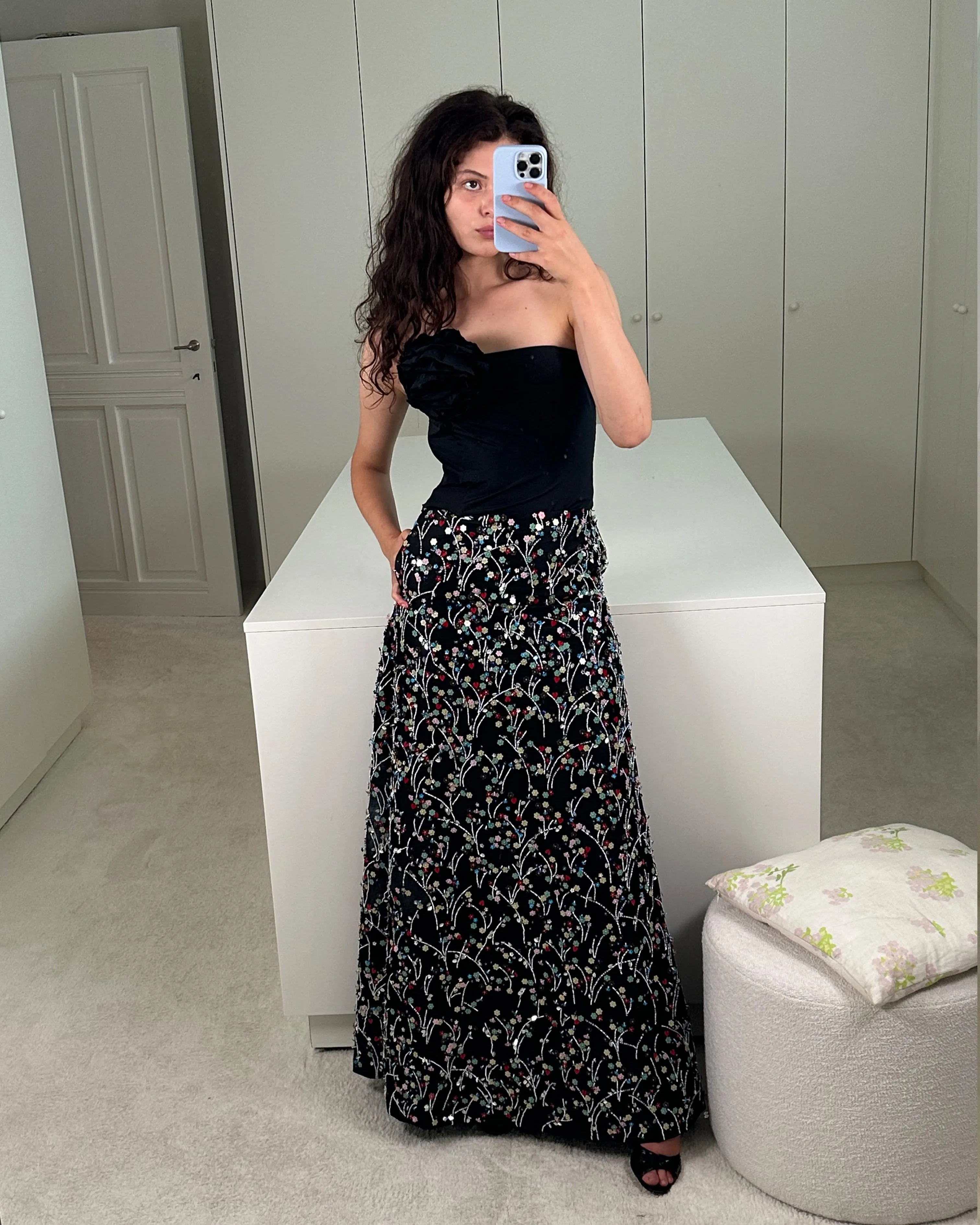 Long Skirt Leanne Embroidered