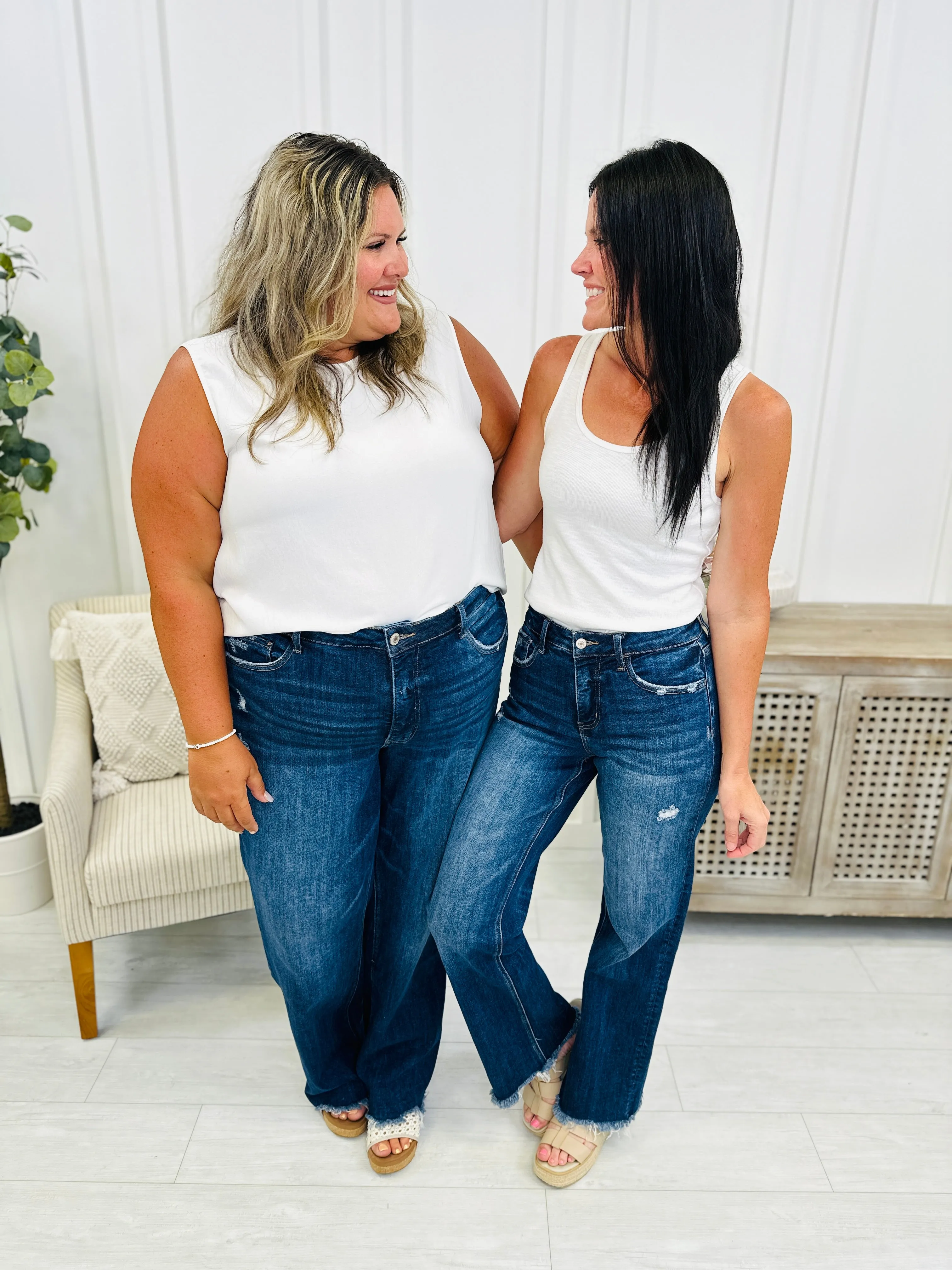 Lovervet No Joke Tummy Control Dad Jeans in REG/CURVY